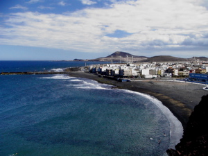 Windsurfen in El Burrero auf Gran Canaria